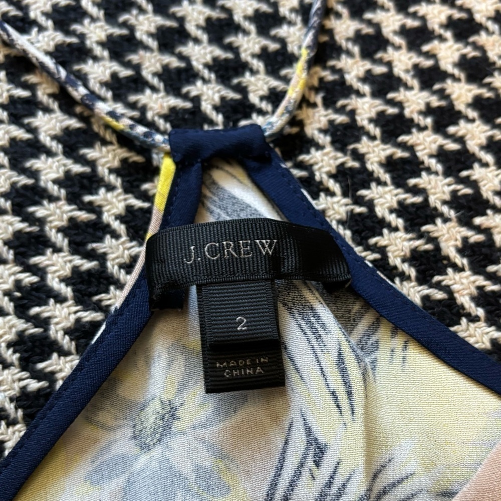 J. Crew | ‘Carrie’ Spring Meadow Silk Cami - Picture 10 of 14